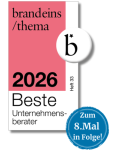 brand eins Siegel Beste Berater 2025